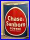 Vintage-1950-s-60-s-CHASE-SANBORN-Coffee-Metal-Advertising-Sign-39-x-59-01-hwat