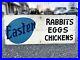 Vintage-1950-s-Easter-Wooden-Advertising-Sign-Rabbits-Eggs-Folk-Art-Aafa-Chicken-01-ld