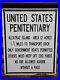 Vintage-1957-Alcatraz-Porcelain-Sign-Old-Us-Penitentiary-Federal-Prison-Jail-Ca-01-gei