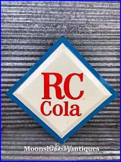Vintage 1960s RC COLA Sign Royal Crown