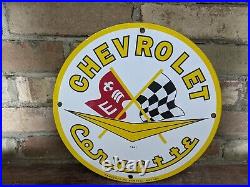 Vintage 1961 Dealership Car Dealer Metal Porcelain Advertising Sign 12