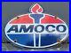 Vintage-1964-Amoco-Porcelain-Sign-American-Torch-Garage-Gas-Station-Oil-Service-01-ye