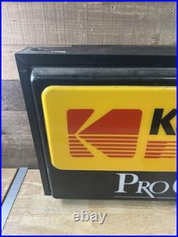 Vintage 1990's KODAK Pro Center Professional Products Large Sign Vintage 1990's KODAK Pro Center Professional Products Large Sign