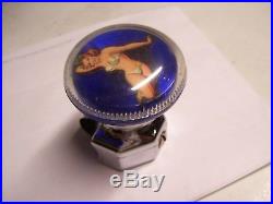 Vintage 50s nos Pinup Girl Steering wheel Knob greaser auto gm ford chevy dodge