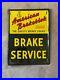 Vintage-AMERICAN-BRAKEBLOK-BRAKE-SERVICE-EMBOSSED-TIN-ADVERTISING-SIGN-22-X-17-01-ju