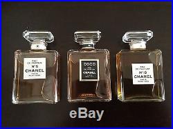 Vintage Advertising Store Display CHANEL perfume, COCO, CHANEL 19 & CHANEL 5 EDP