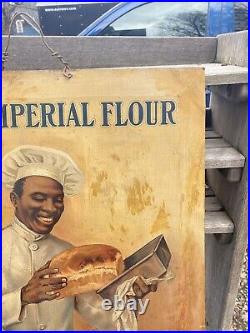Vintage Antique Advertising Sign Duluth Imperial Flour