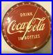 Vintage-Antique-Coca-Cola-Round-Metal-Thermometer-Sign-12-Diameter-01-eeln