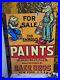 Vintage-Baer-Bros-Paint-Porcelain-Sign-Bruin-Flange-Advertising-Hardware-Store-01-ccpj