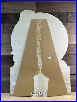 Vintage Bickmore Easy Shave Cream Cardboard Advertising Sign Vintage Bickmore Easy Shave Cream Cardboard Advertising Sign