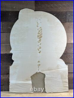 Vintage Bickmore Easy Shave Cream Cardboard Advertising Sign Vintage Bickmore Easy Shave Cream Cardboard Advertising Sign