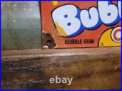 Vintage Bubble Yum Porcelain Sign Chewing Gum Candy General Store Sweet Snack