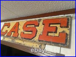 Vintage CASE Farm Machinery Sign 27x8