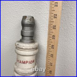 Vintage CHAMPION Spark Plug Original Blow Mold Display Sign 22 Customized