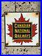 Vintage-Canadian-National-Railway-Porcelain-Sign-Trail-Rail-Maple-Leaf-Gas-Oil-01-homj