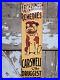 Vintage-Carswell-Sign-Old-Embossed-Metal-Advertising-Veterinary-Remedies-Dog-29-01-ncpl