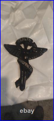 Vintage Cast Aluminum Chiropractor Angel Health Doctor Caduceus Advertising SIGN Vintage Cast Aluminum Chiropractor Angel Health Doctor Caduceus Advertising SIGN
