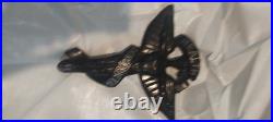 Vintage Cast Aluminum Chiropractor Angel Health Doctor Caduceus Advertising SIGN Vintage Cast Aluminum Chiropractor Angel Health Doctor Caduceus Advertising SIGN
