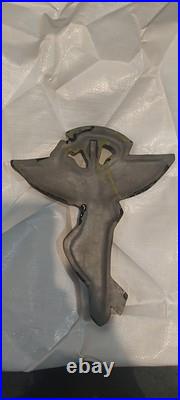 Vintage Cast Aluminum Chiropractor Angel Health Doctor Caduceus Advertising SIGN Vintage Cast Aluminum Chiropractor Angel Health Doctor Caduceus Advertising SIGN