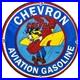 Vintage-Chevron-Gasoline-Porcelain-Sign-Gas-Station-Pump-Oil-Service-Disney-01-tke