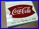 Vintage-Coca-Cola-Fishtail-Flange-Sign-New-Old-Stock-almost-mint-01-ozcv