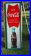 Vintage-Coca-Cola-Fishtail-Sign-Soda-Pop-Gas-Station-54-Metal-Rare-mca-1159-01-bxli
