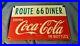 Vintage-Coca-Cola-Porcelain-Route-66-Gas-Beverage-Service-Station-Sign-01-cx