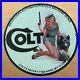 Vintage-Colt-Porcelain-Sign-Firearms-Revolver-Sales-Service-Station-Pump-Plate-01-mtv