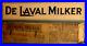 Vintage-DE-LAVAL-MILKER-2-SIDED-METAL-AD-SIGN-ENVELOPE-Dairy-Cow-Cream-Farm-01-bjcm
