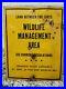 Vintage-Dated-1968-Fish-Wildlife-Sign-Tennessee-Wildlife-Managment-Gas-Oil-01-xtow