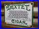 Vintage-Dextet-Cigars-Porcelain-Sign-Tobacco-Smoke-Cigarette-Pipe-Gas-Oil-Lube-01-axc