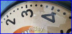 Vintage Dome Glass Clock Rc Royal Crown Cola Sign Ge Clock 1f412 General Electri