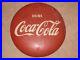 Vintage-Drink-Coca-Cola-16-Round-Metal-Sign-Marked-AM57-01-fpux