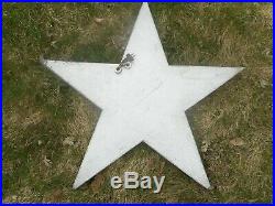 Vintage Early Original Lighted Flashing STAR SIGN Hotel Gas Station