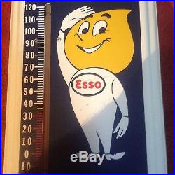 Vintage Esso Atlas 50's Era Tires Batteries Oil Drip Thermometer Nm