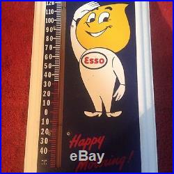 Vintage Esso Atlas 50's Era Tires Batteries Oil Drip Thermometer Nm