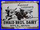 Vintage-Ewald-Bros-Dairy-Farm-Porcelain-Sign-Minnesota-Milk-Cream-Guernsey-Cow-01-rw