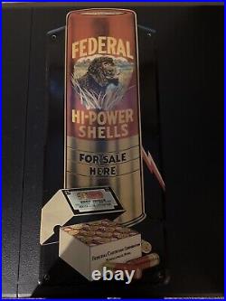 Vintage Federal High Power shell Sign