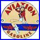 Vintage-Flying-A-Aviation-Gasoline-Porcelain-Sign-Motor-Oil-Gas-Station-Pump-01-akpk