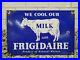 Vintage-Frigidaire-Porcelain-Sign-Dairy-Farm-Milk-Cow-Cattle-Oil-Gas-Cheese-USA-01-wmij