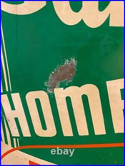 Vintage GAMBLES Store Home Guard Paint Can Sign 24 x 18