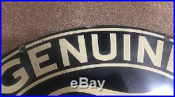 Vintage Genuine Ford Parts Porcelain Sign. Double Sided! , Extremely Rare