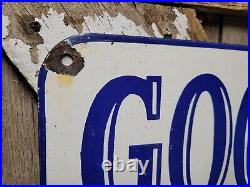 Vintage Good Humor Porcelain Sign 30 Old 1957 Ice Cream Parlor Dairy Food Store