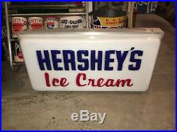 Vintage Hershey Ice Cream Lighted Sign