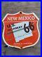Vintage-Highway-66-Association-Porcelain-Sign-Old-New-Mexico-Gas-Oil-Roadway-01-ffj