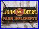 Vintage-John-Deere-Porcelain-Sign-Gas-Oil-Farm-Implements-Tractor-Corn-Veribrite-01-on