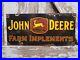 Vintage-John-Deere-Porcelain-Sign-Gas-Oil-Farm-Implements-Tractor-Corn-Veribrite-01-pa