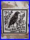 Vintage-Kelly-Axe-Porcelain-Sign-Gas-Black-Raven-Knife-American-Adverting-Bird-01-hug