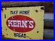 Vintage-Kerns-Porcelain-Sign-Old-Bread-Bakery-Food-Store-General-Grocery-Baker-01-cx
