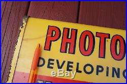 Vintage Kodak Film Cameras Photo Department Store Sign